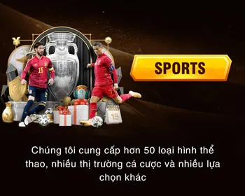 Biểu tượng các môn thể thao đa dạng như bóng đá, bóng rổ, tennis, eSports